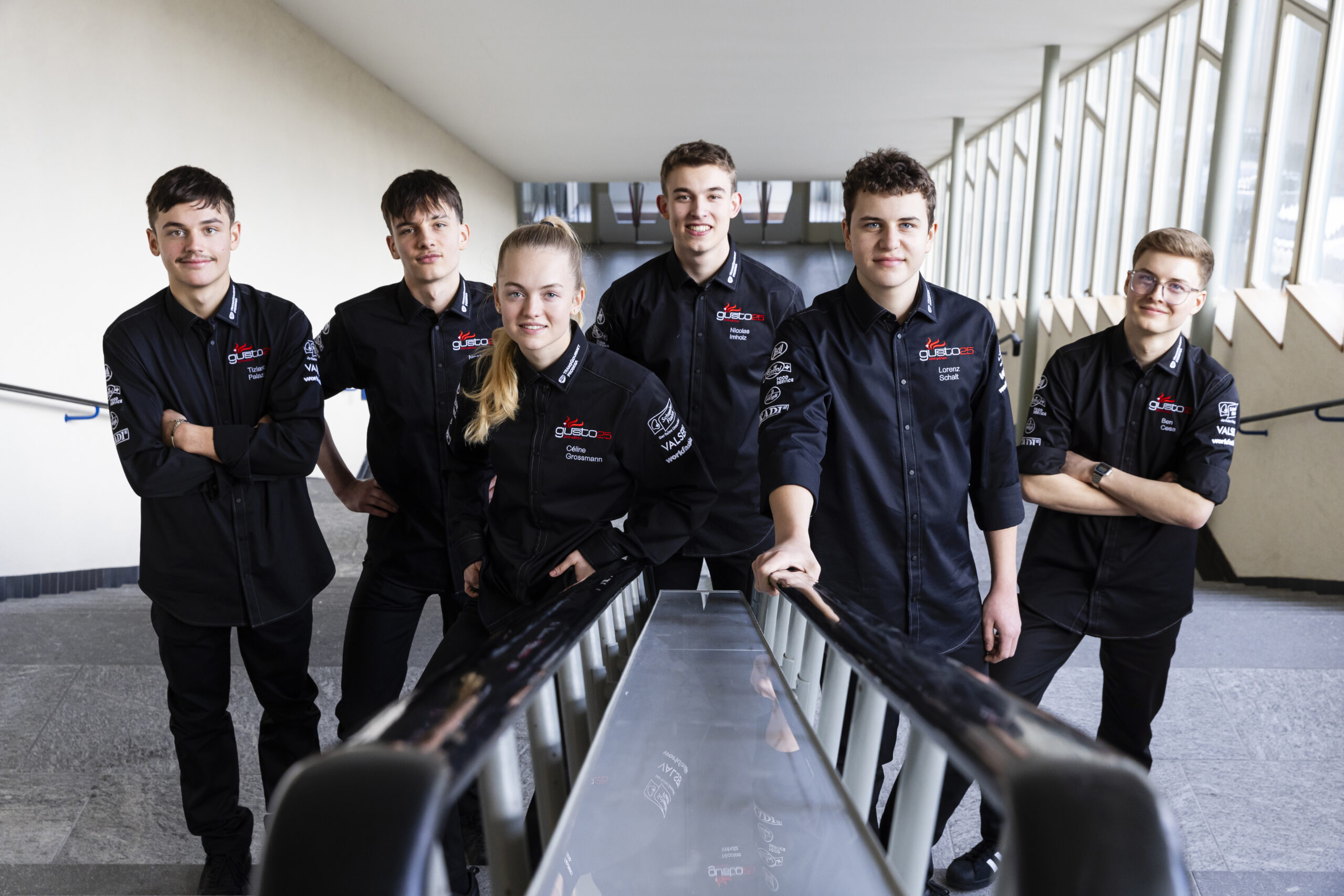 «gusto25» finalistes Photo de groupe